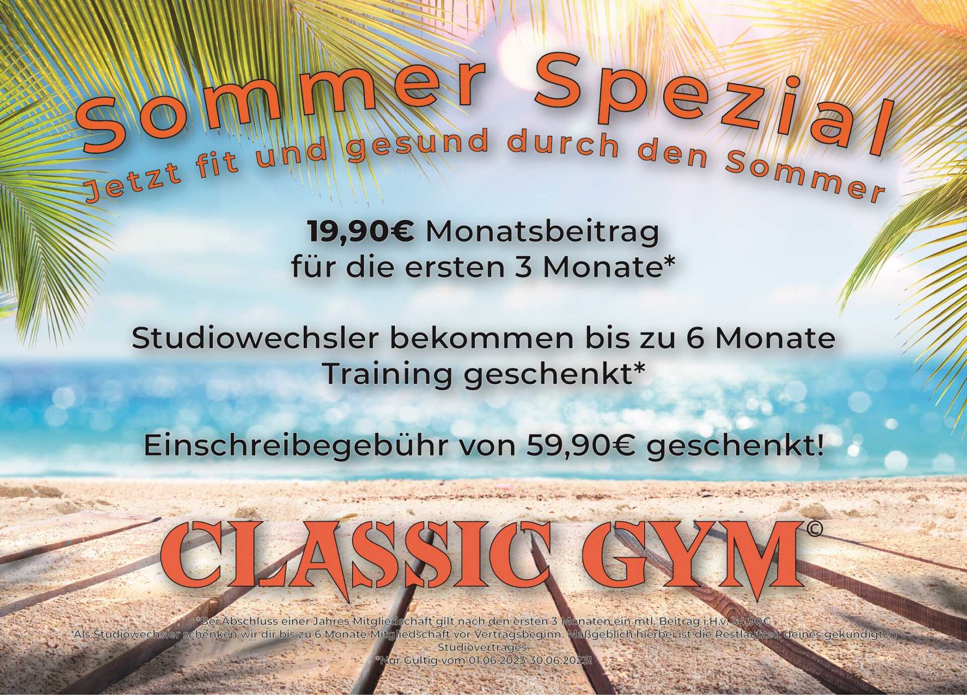 Classic Gym Weilmünster Sommer Spezial 